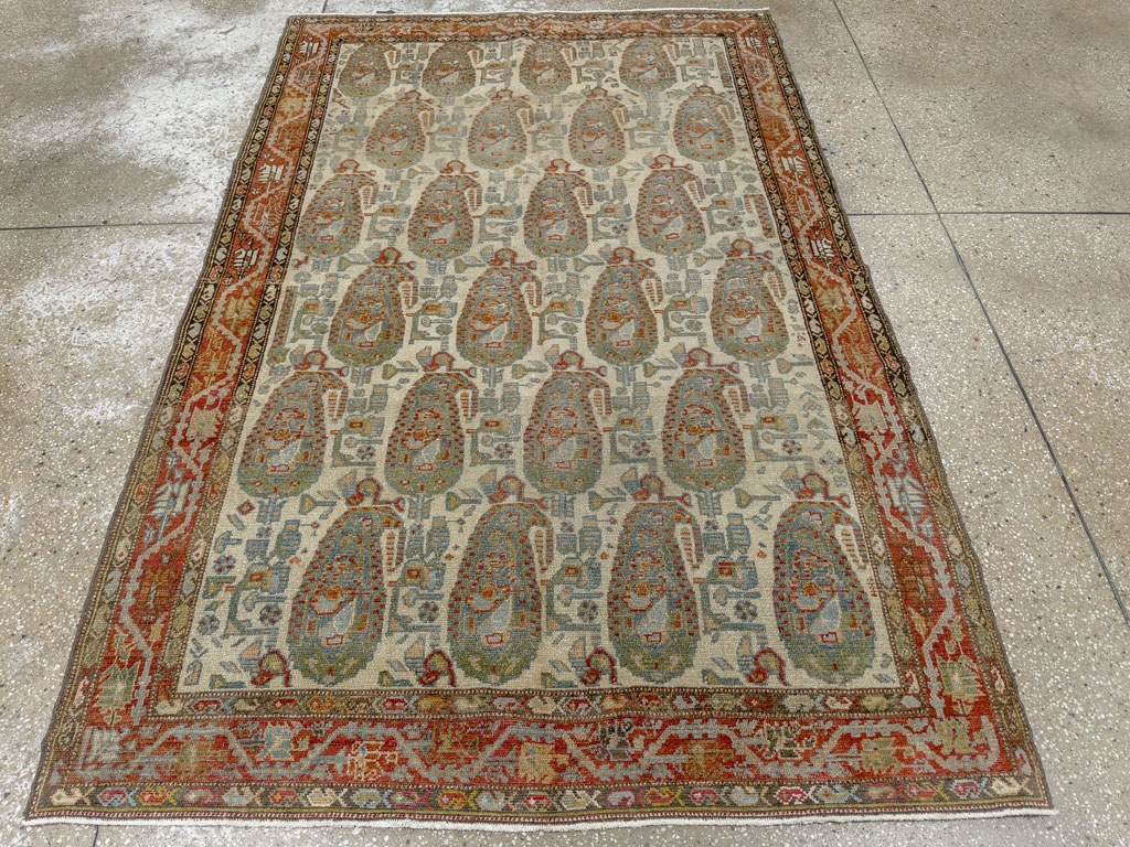 Antique Persian Malayer Rug, No.20748 - Gsblank