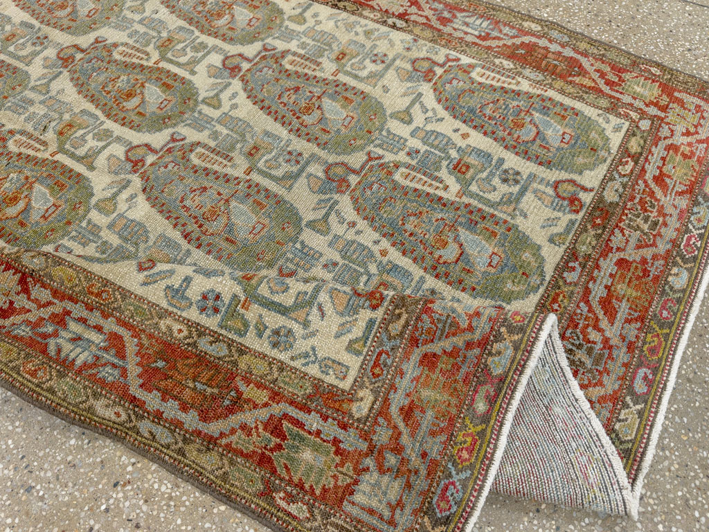 Antique Persian Malayer Rug, No.20748 - Gsblank