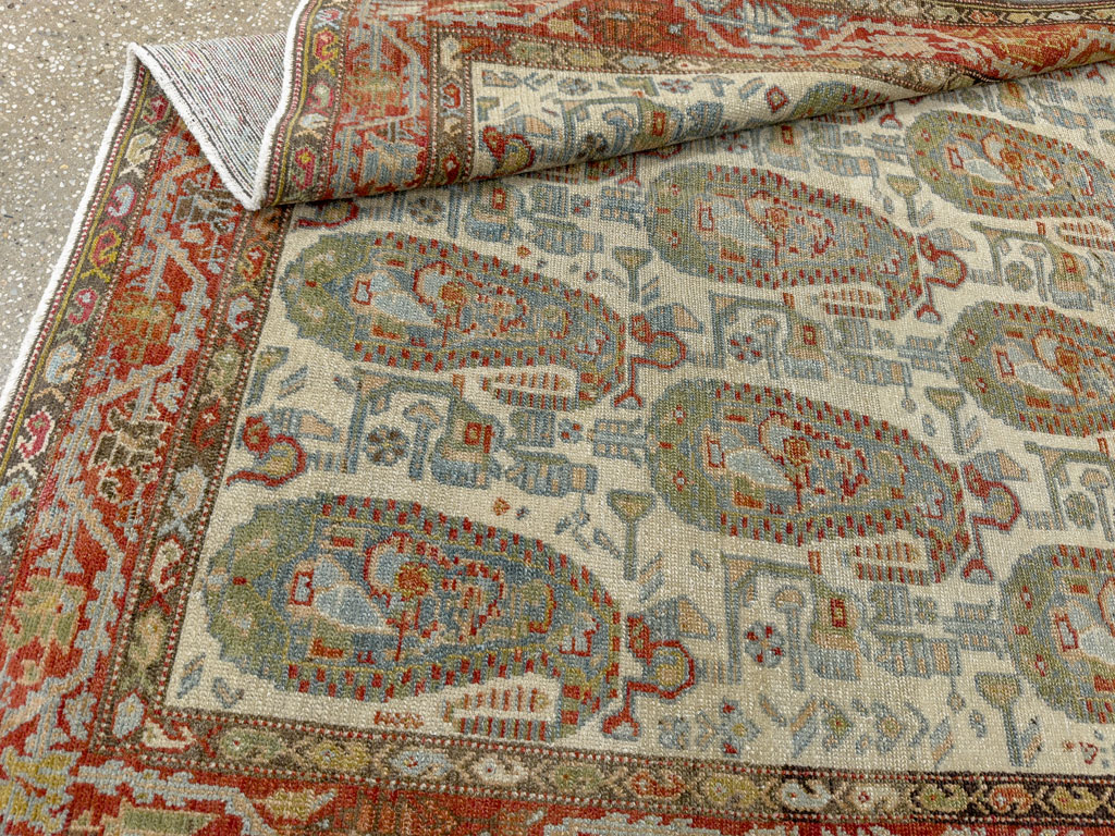 Antique Persian Malayer Rug, No.20748 - Gsblank