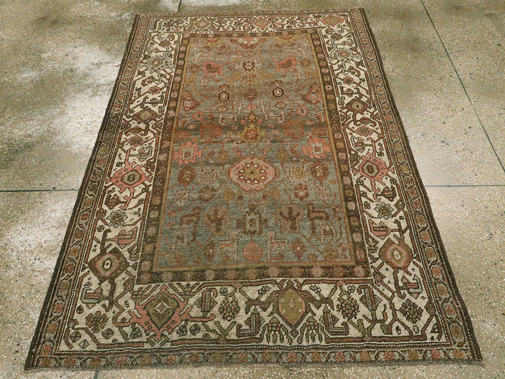 Vintage Persian Kurdish Rug, No.20758 - Gsblank