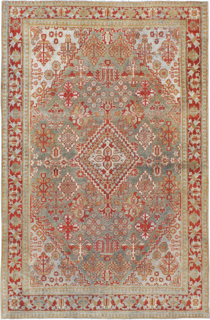 Vintage Persian Joshegan Rug, No.20759 - Gsblank