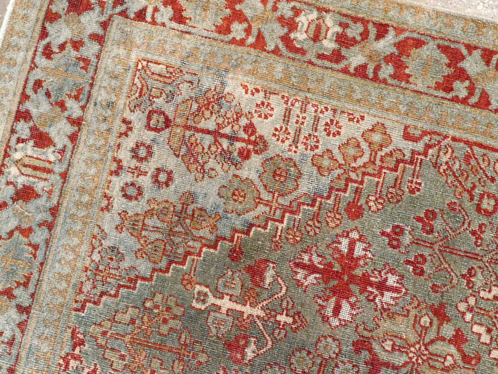 Vintage Persian Joshegan Rug, No.20759 - Gsblank