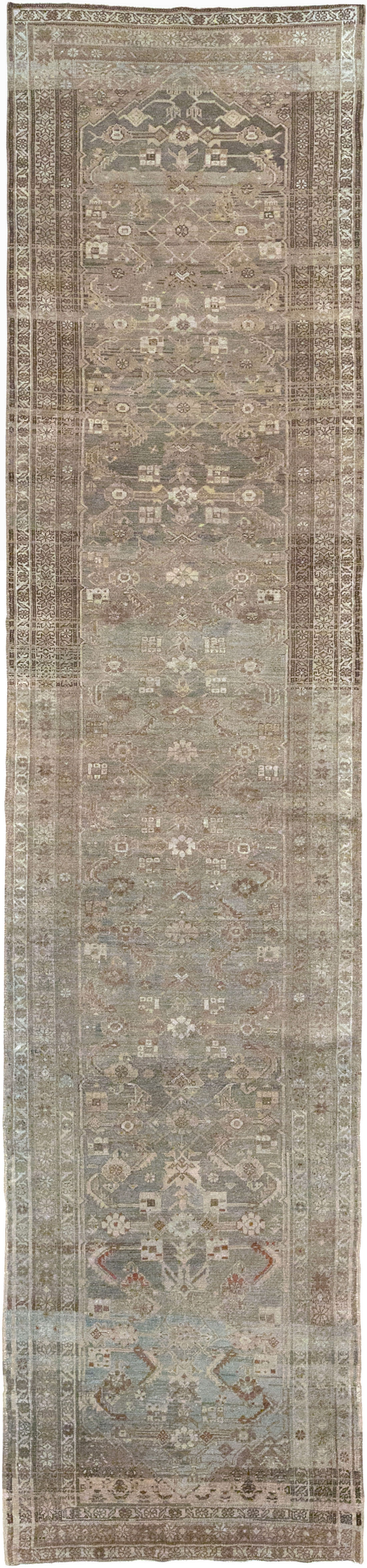 Vintage Persian Malayer Runner, No.20767 - Gsblank
