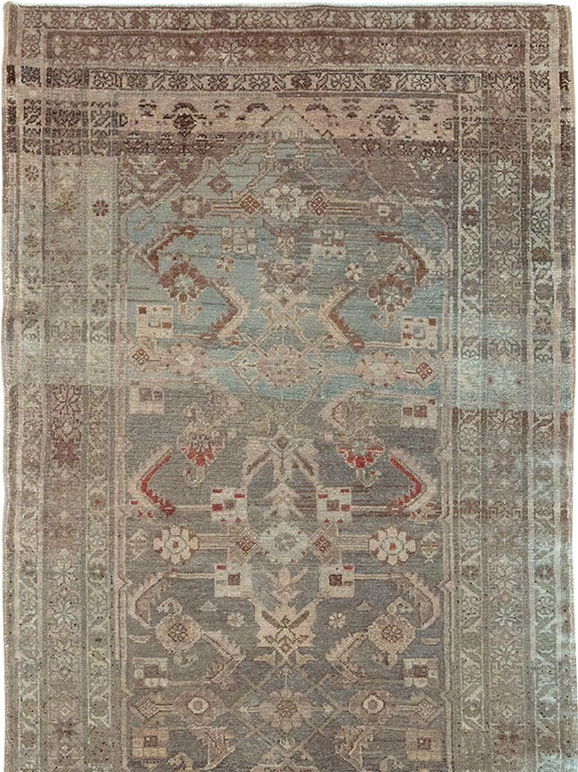 Vintage Persian Malayer Runner, No.20767 - Gsblank