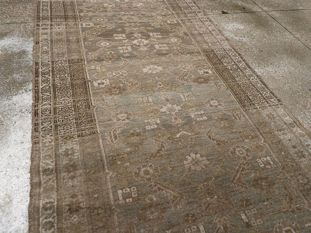 Vintage Persian Malayer Runner, No.20767 - Gsblank