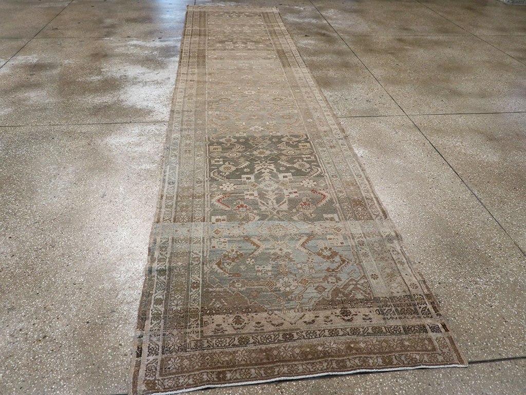 Vintage Persian Malayer Runner, No.20767 - Gsblank