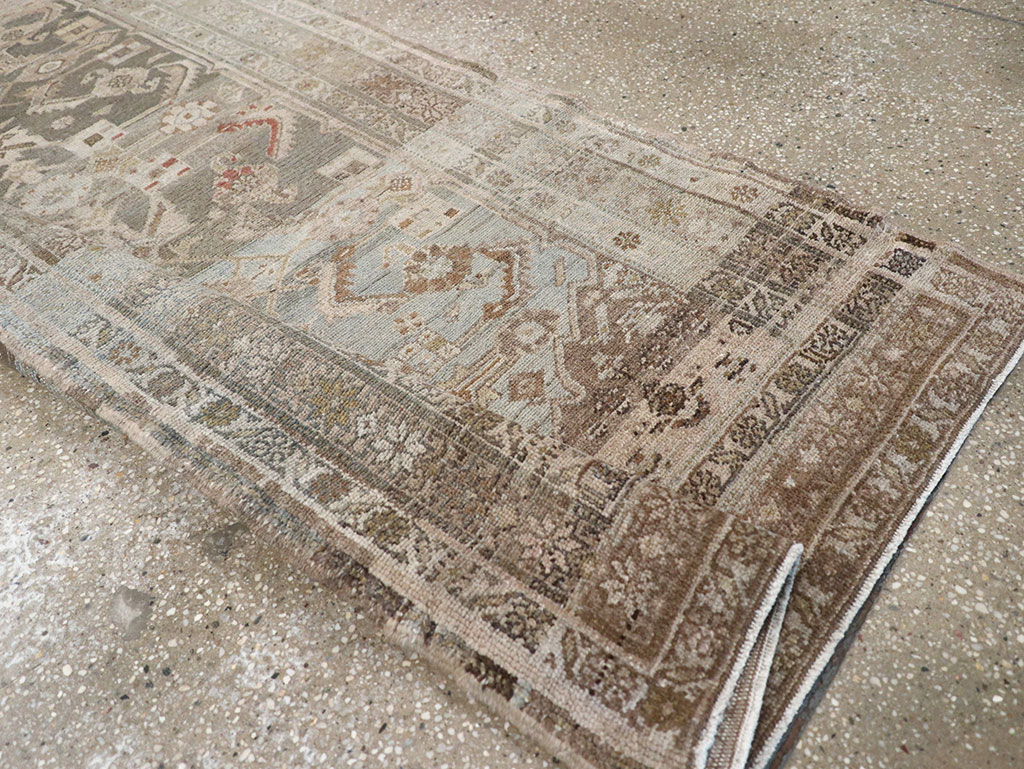 Vintage Persian Malayer Runner, No.20767 - Gsblank