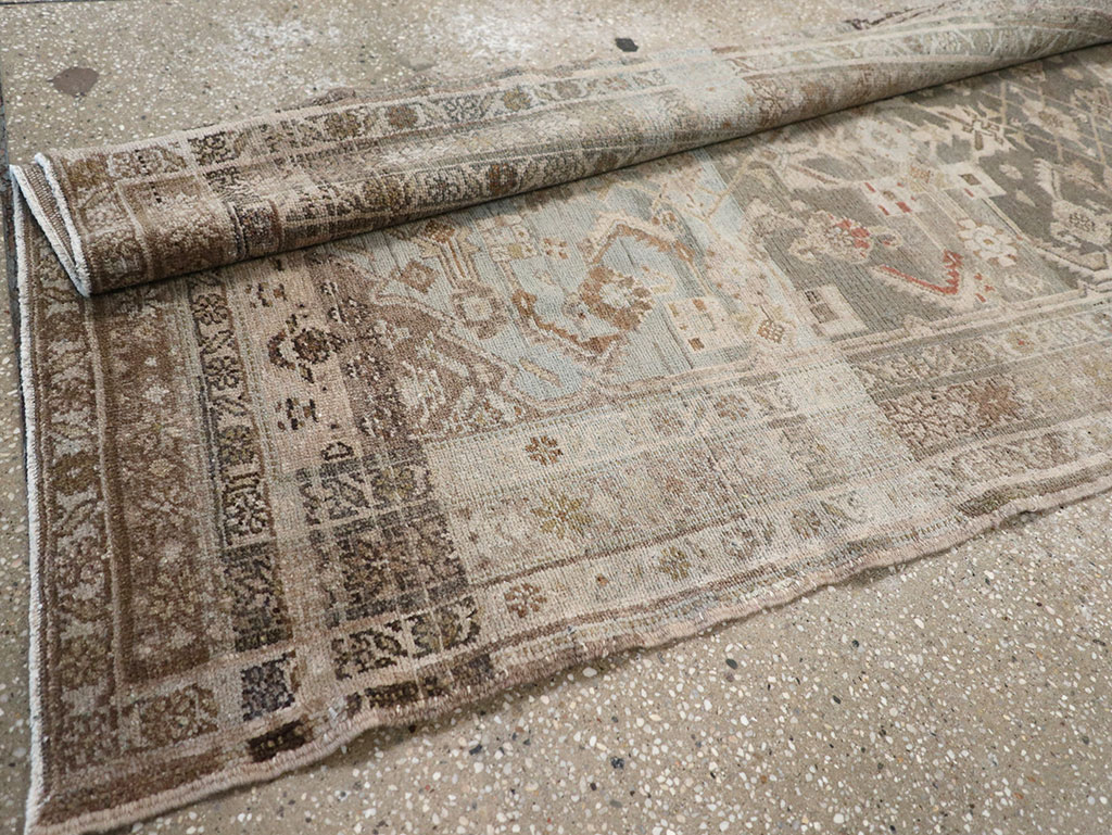 Vintage Persian Malayer Runner, No.20767 - Gsblank