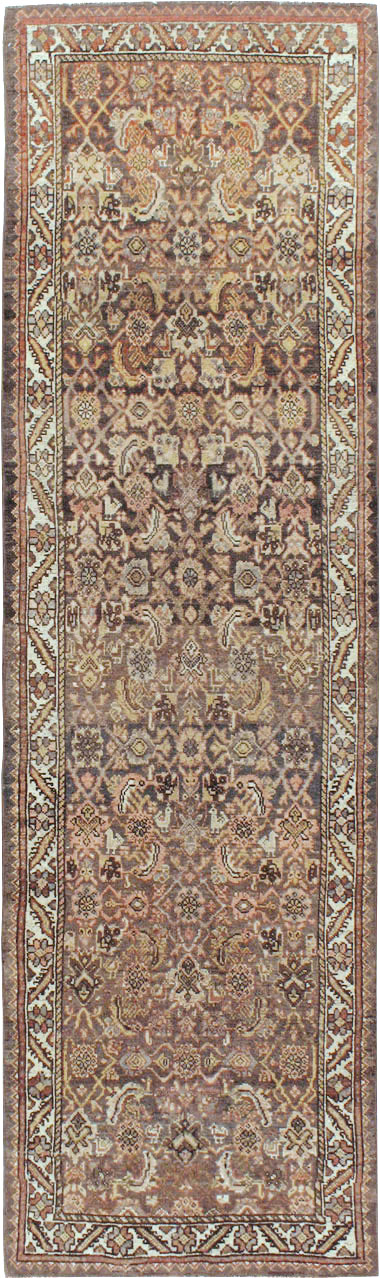 Vintage Persian Kurdish Runner, No.20778 - Gsblank