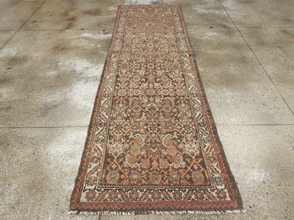 Vintage Persian Kurdish Runner, No.20778 - Gsblank