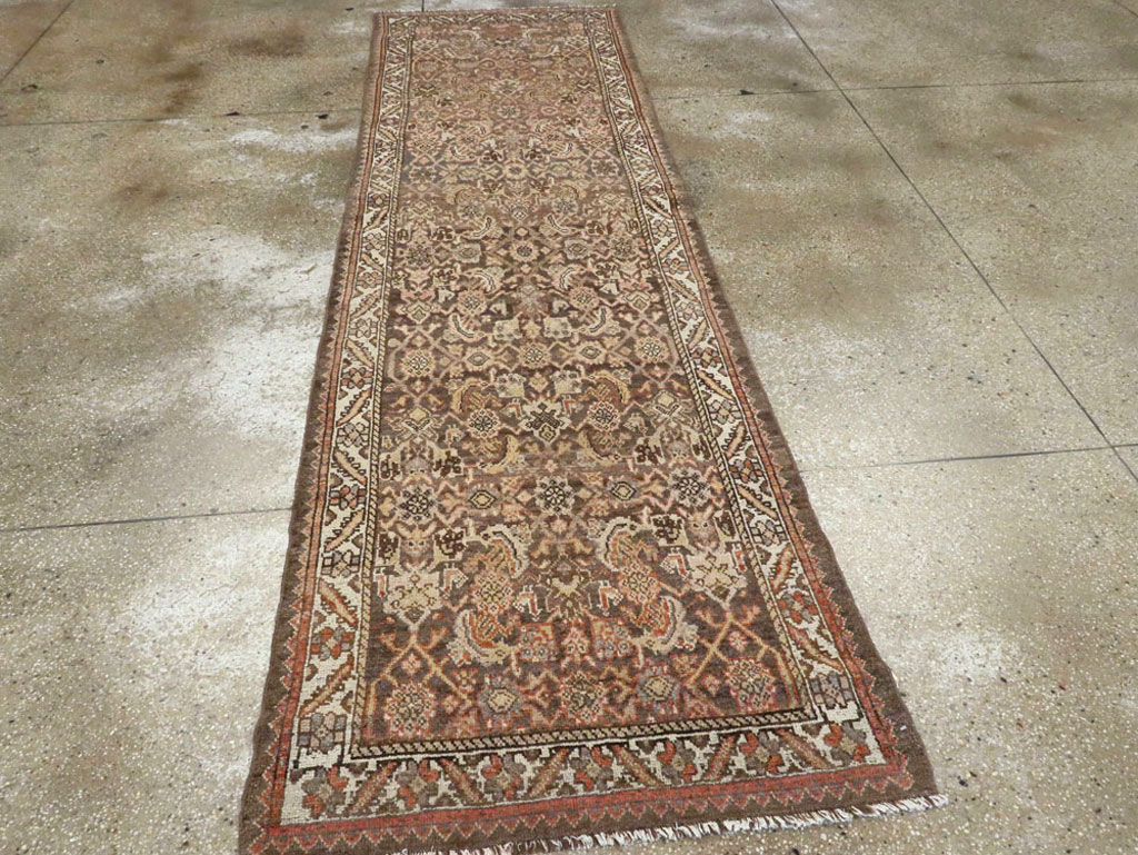Vintage Persian Kurdish Runner, No.20778 - Gsblank