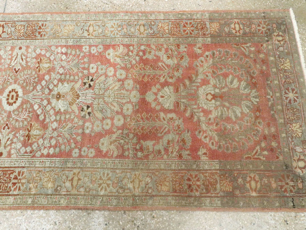 Vintage Persian Lilihan Runner, No.20779 - Gsblank