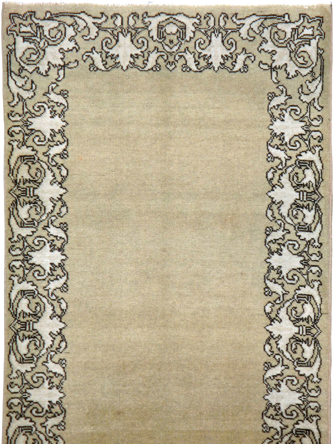 Vintage Persian Tabriz Runner, No.20789 - Gsblank