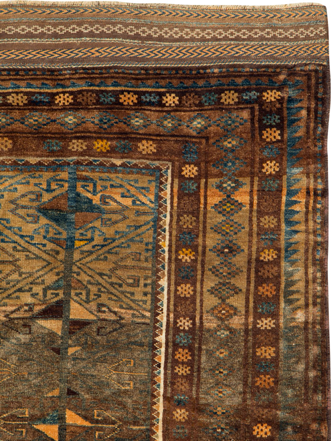 Vintage Persian Baluch Rug, No.20792 - Gsblank