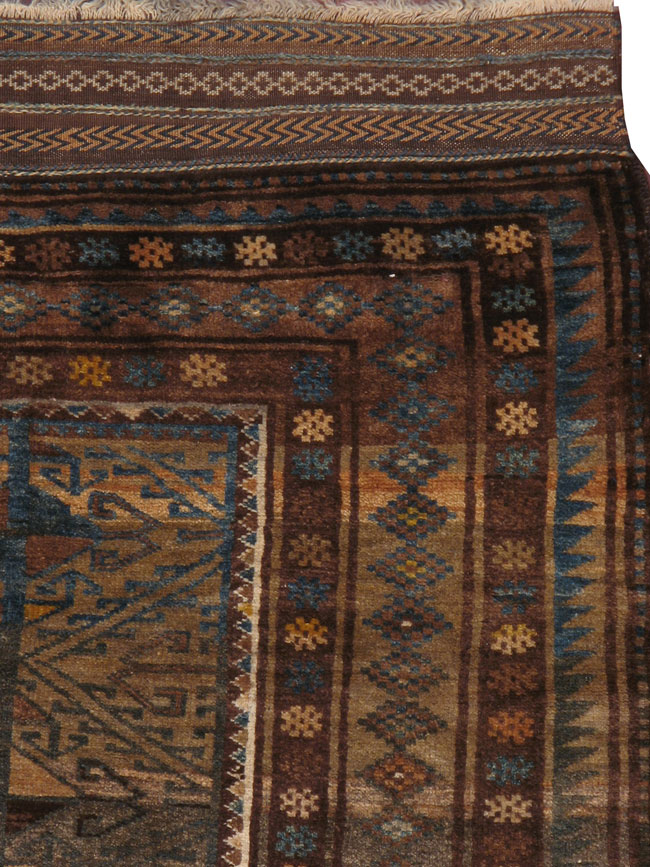 Vintage Persian Baluch Rug, No.20792 - Gsblank