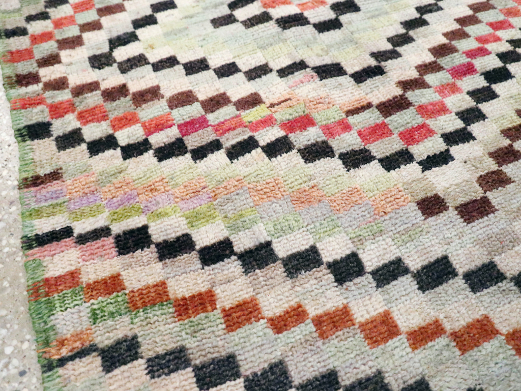 Vintage Deco Style Anatolian Rug, No.20808 - Gsblank