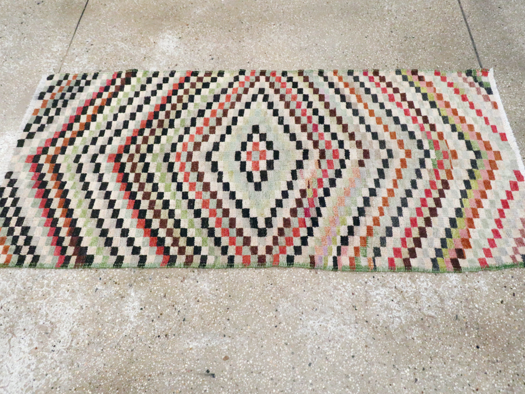 Vintage Deco Style Anatolian Rug, No.20808 - Gsblank