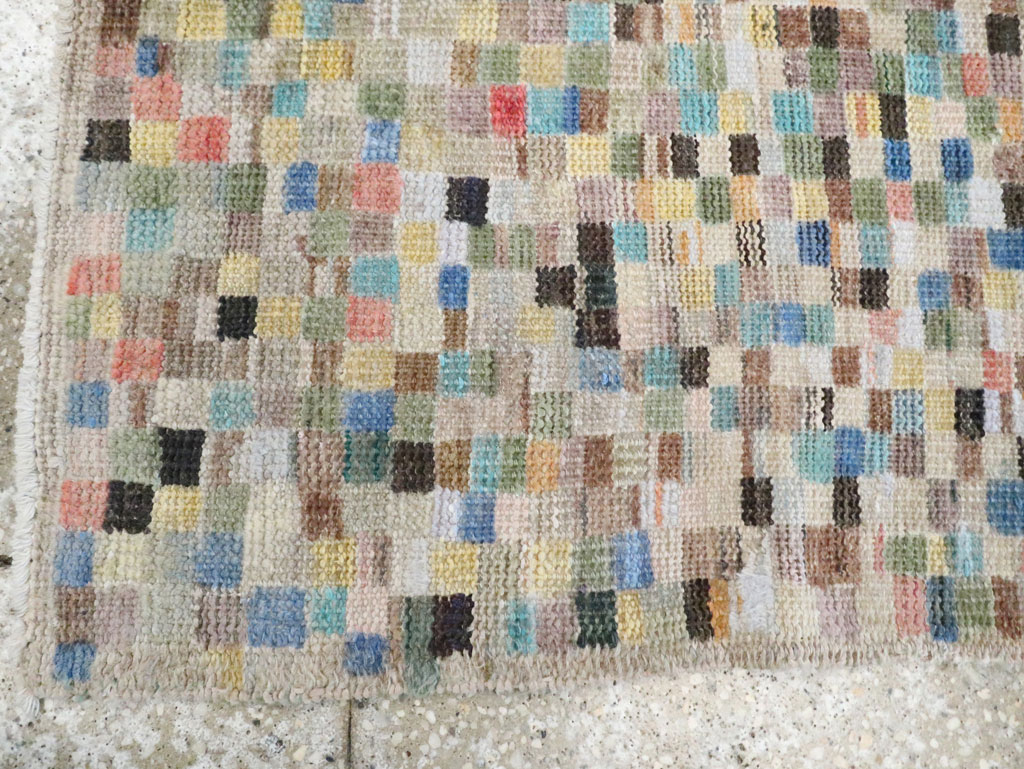 Vintage Turkish Anatolian Throw Rug, No.20811 - Gsblank