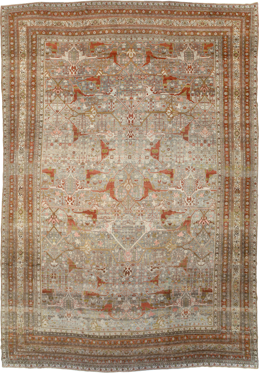 Antique Persian Bidjar Carpet, No.20856 - Gsblank