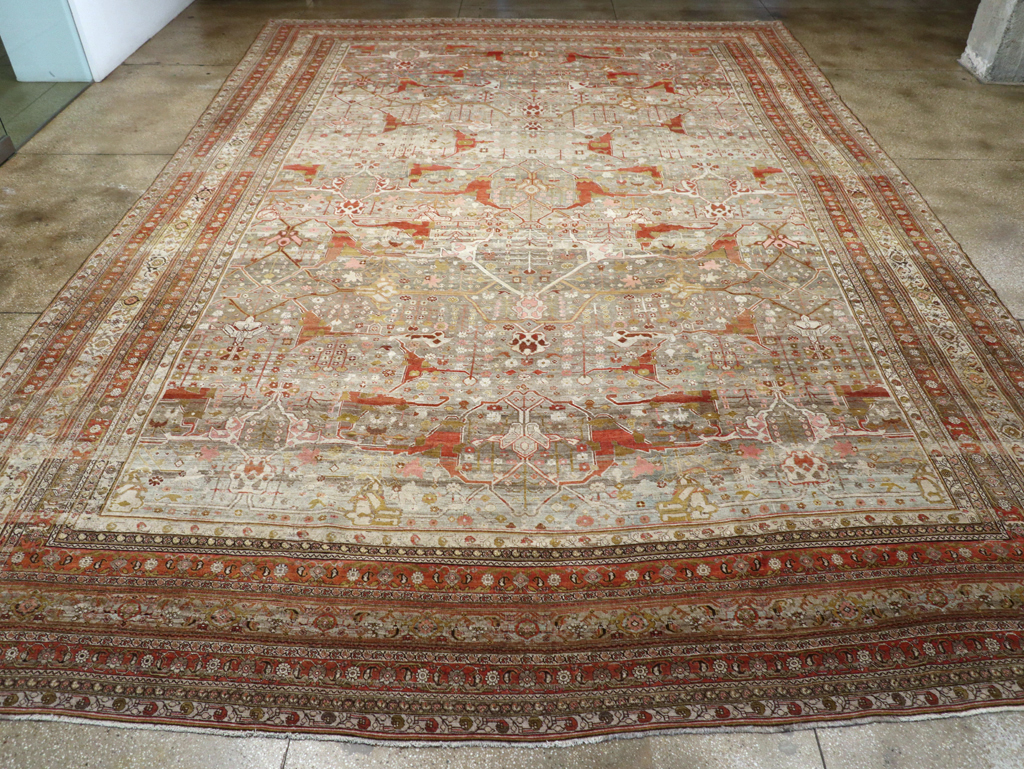 Antique Persian Bidjar Carpet, No.20856 - Gsblank