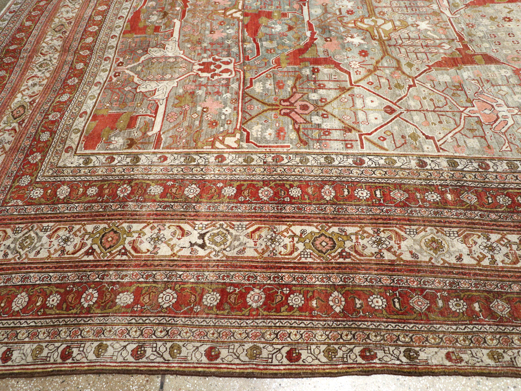 Antique Persian Bidjar Carpet, No.20856 - Gsblank