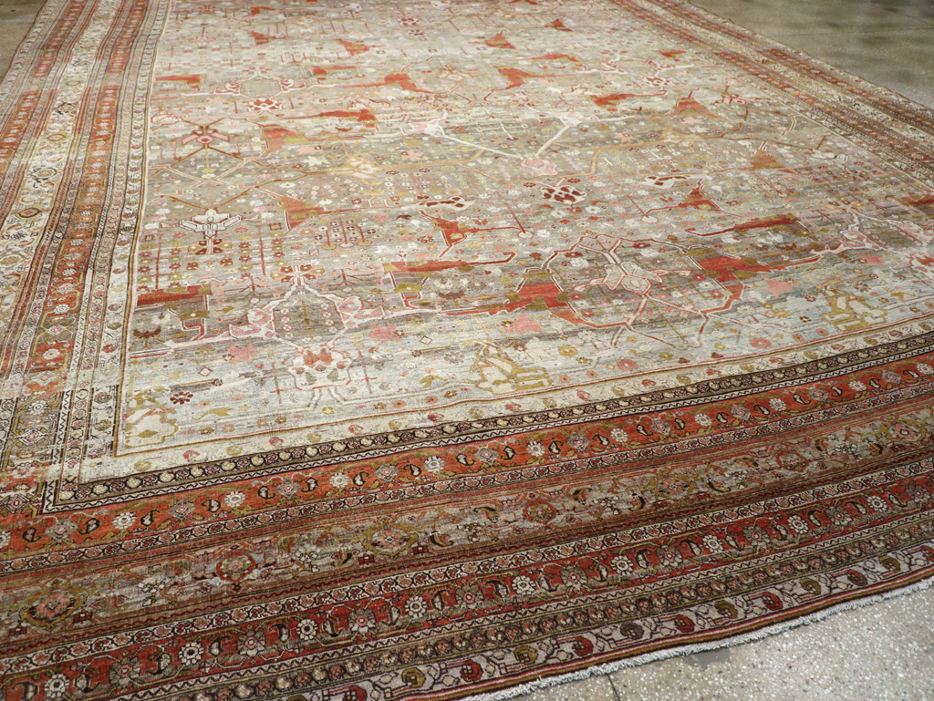 Antique Persian Bidjar Carpet, No.20856 - Gsblank