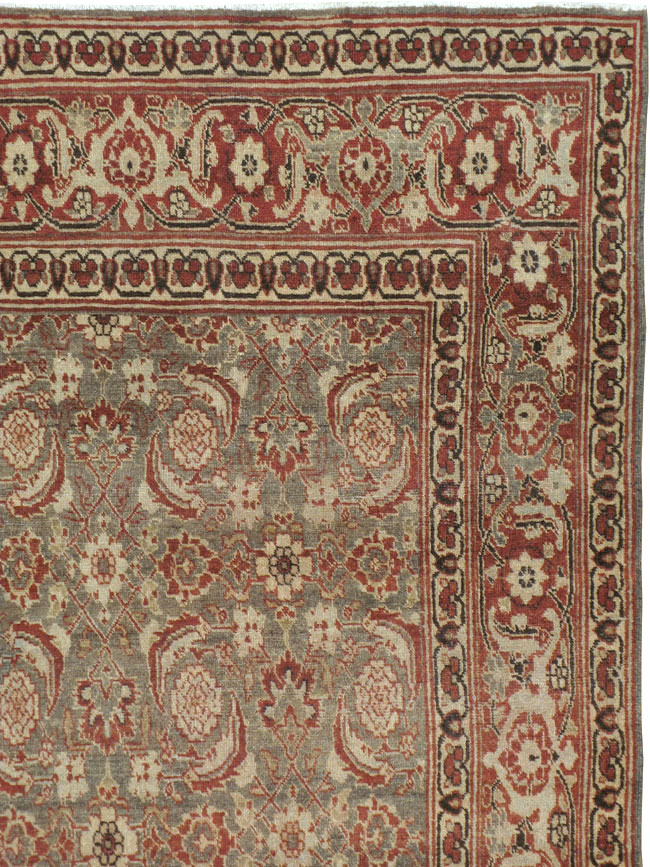 Antique Persian Tabriz Rug, No.20887 - Gsblank