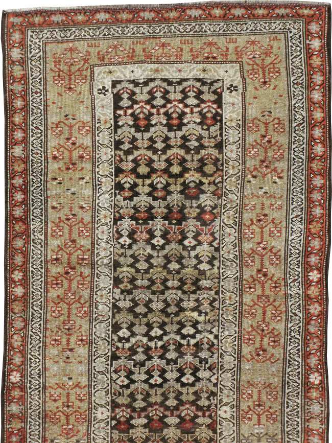 Vintage Persian Malayer Runner, No.20890 - Gsblank
