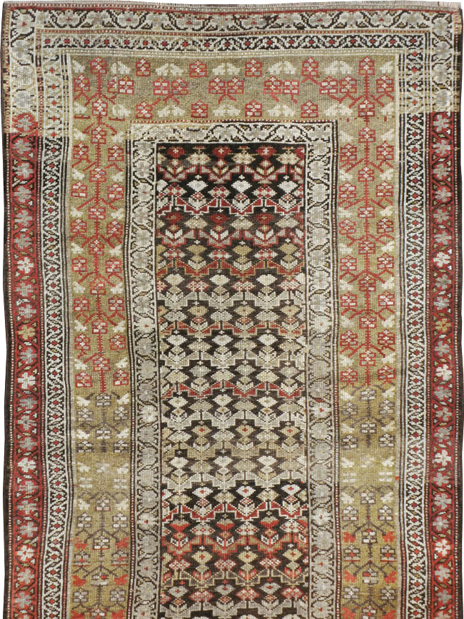Vintage Persian Malayer Runner, No.20890 - Gsblank