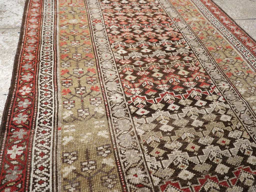 Vintage Persian Malayer Runner, No.20890 - Gsblank