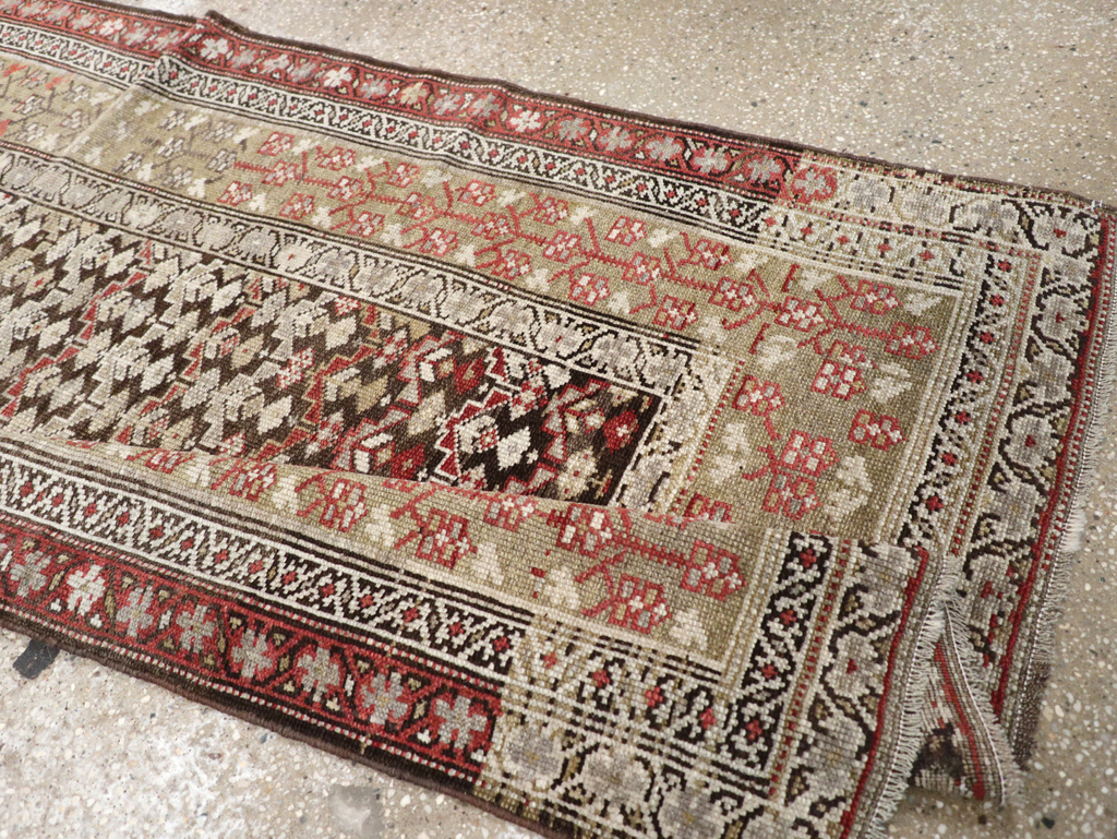 Vintage Persian Malayer Runner, No.20890 - Gsblank