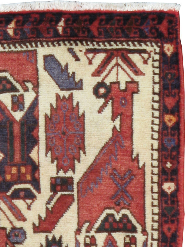 Vintage Persian Afshar Rug, No.20916 - Gsblank