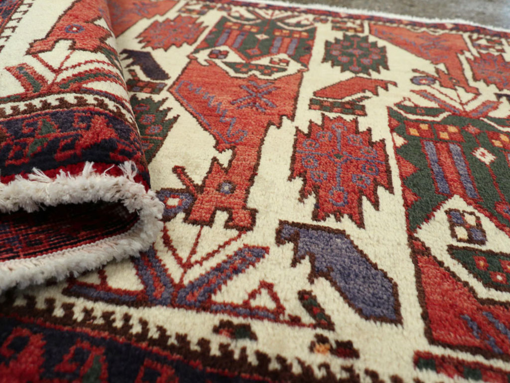 Vintage Persian Afshar Rug, No.20916 - Gsblank