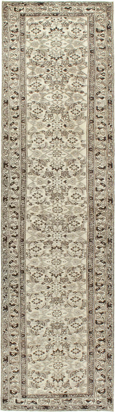 Vintage Persian Malayer Runner, No.20922 - Gsblank