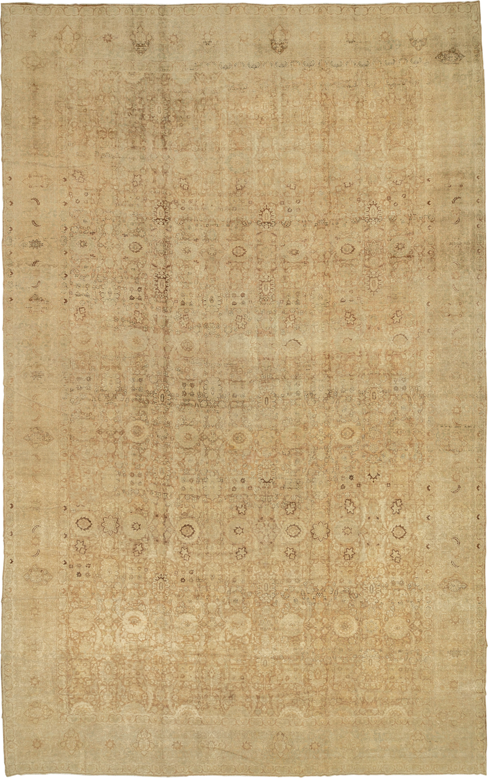 Antique Persian Lavar Kerman Carpet, No.20925 - Gsblank