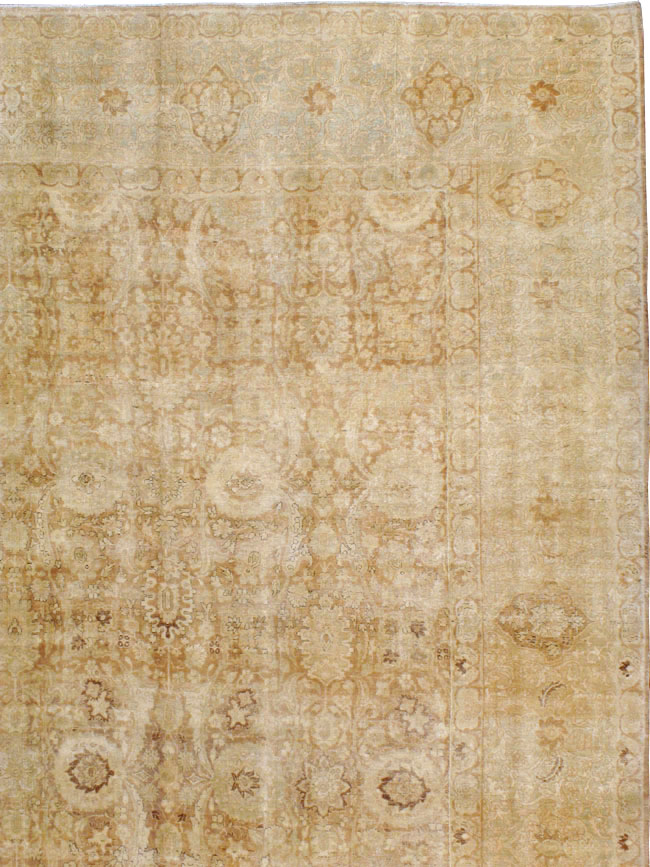 Antique Persian Lavar Kerman Carpet, No.20925 - Gsblank