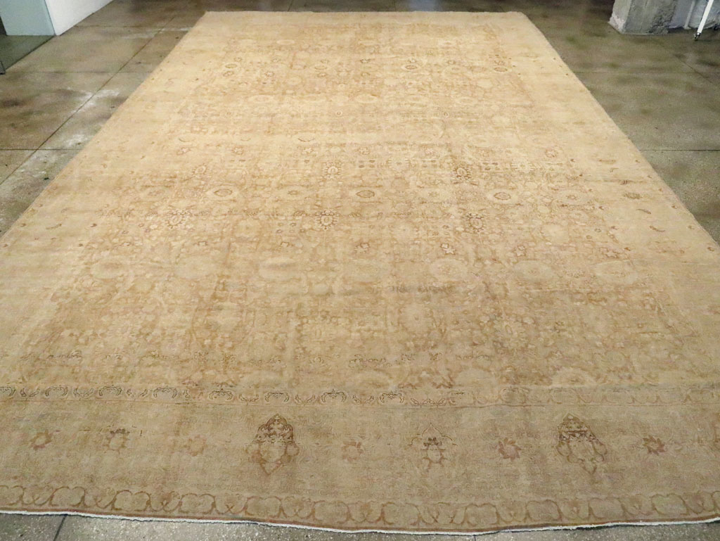 Antique Persian Lavar Kerman Carpet, No.20925 - Gsblank