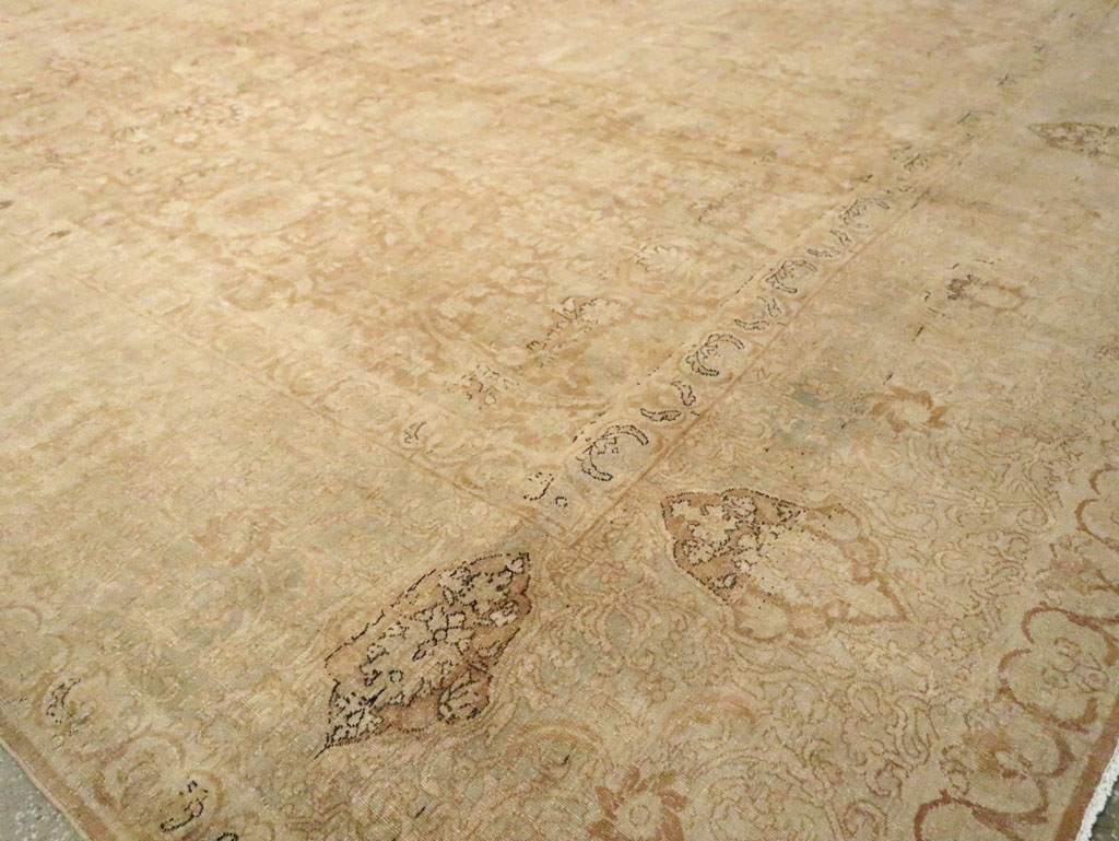 Antique Persian Lavar Kerman Carpet, No.20925 - Gsblank