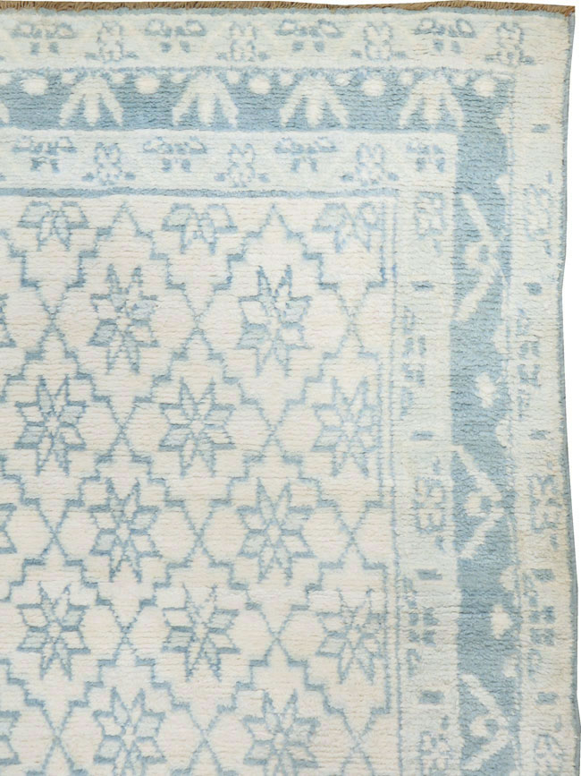 Vintage Indian Cotton Agra Rug, No.20934 - Gsblank