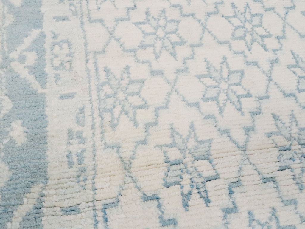 Vintage Indian Cotton Agra Rug, No.20934 - Gsblank