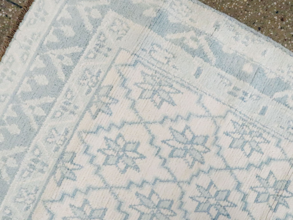 Vintage Indian Cotton Agra Rug, No.20934 - Gsblank