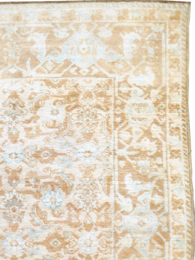 Vintage Indian Cotton Agra Rug, No.20938 - Gsblank
