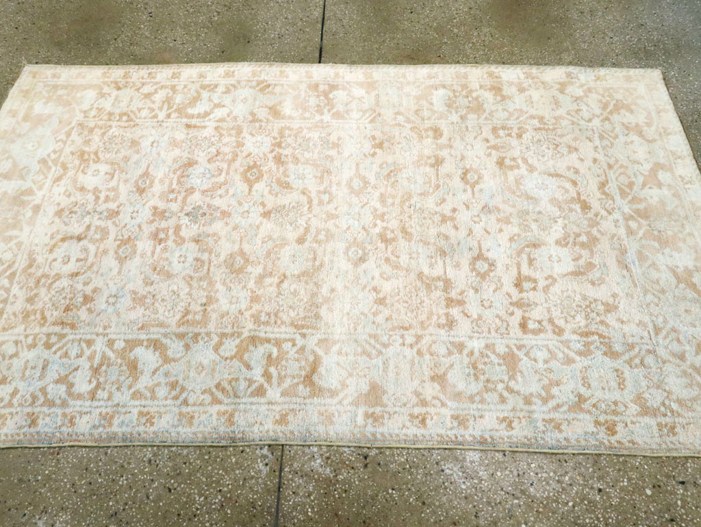 Vintage Indian Cotton Agra Rug, No.20938 - Gsblank