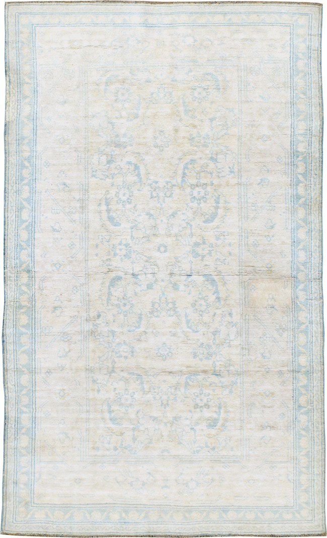 Vintage Indian Cotton Agra Rug, No.20945 - Gsblank