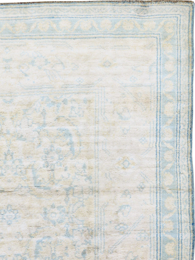 Vintage Indian Cotton Agra Rug, No.20945 - Gsblank