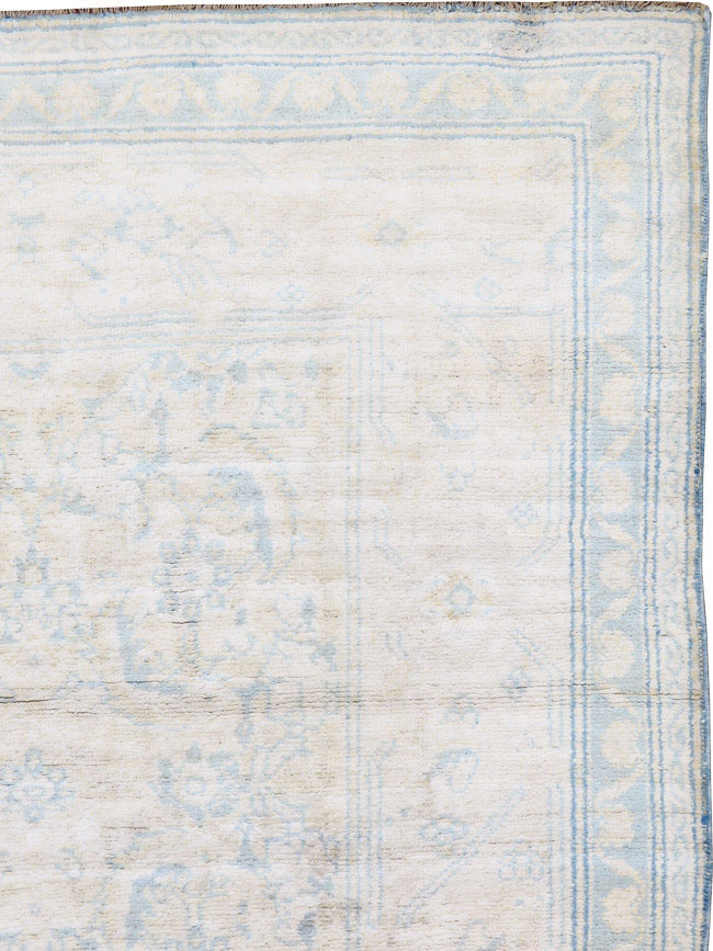 Vintage Indian Cotton Agra Rug, No.20945 - Gsblank