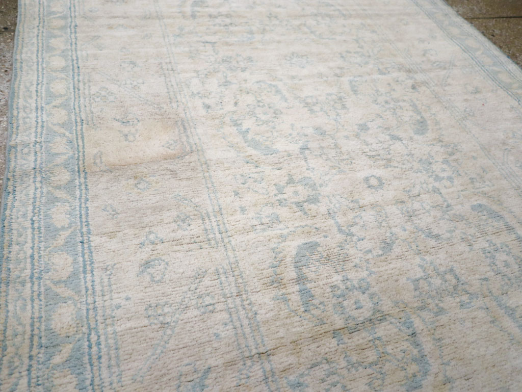 Vintage Indian Cotton Agra Rug, No.20945 - Gsblank