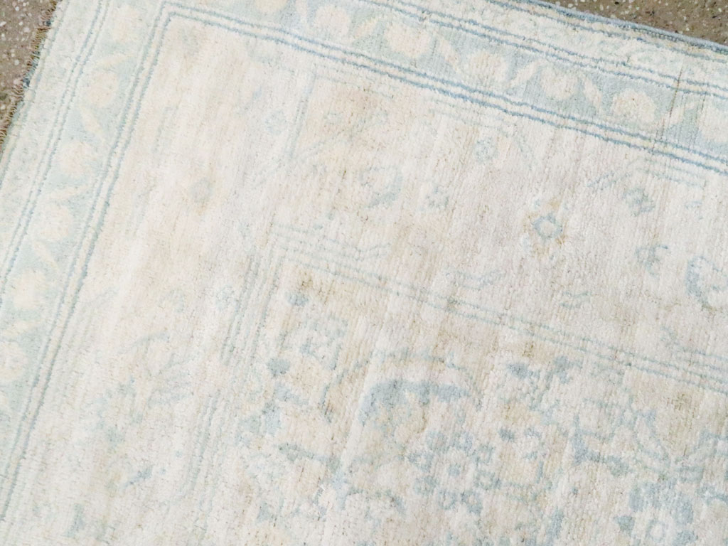 Vintage Indian Cotton Agra Rug, No.20945 - Gsblank