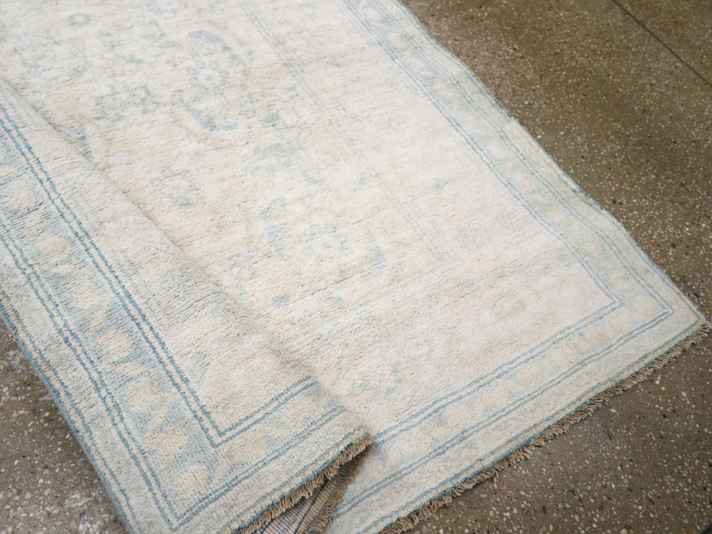Vintage Indian Cotton Agra Rug, No.20945 - Gsblank