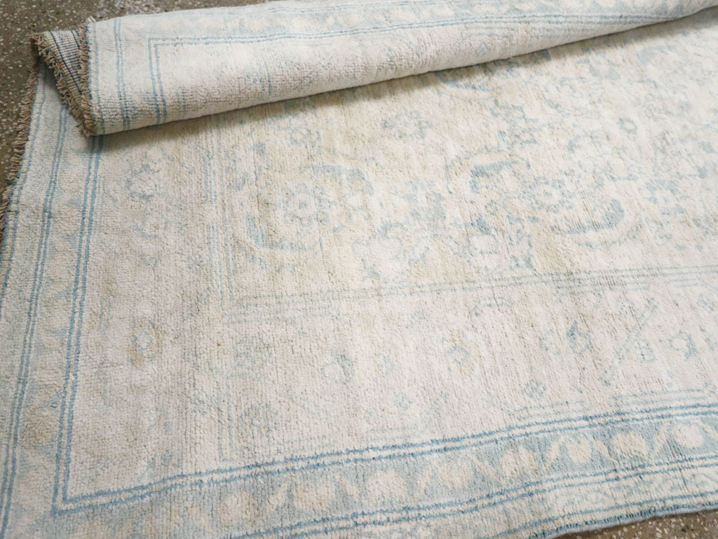 Vintage Indian Cotton Agra Rug, No.20945 - Gsblank